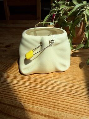 Vintage Ceramic Diaper Planter